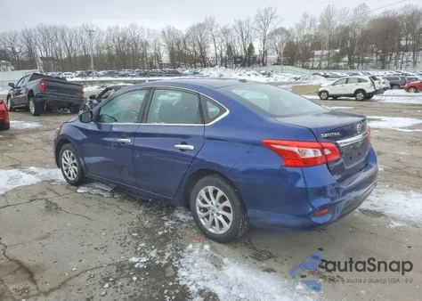 2018 Nissan Sentra S z USA, uszkodzony, nr VIN 3N1AB7AP8JL658191